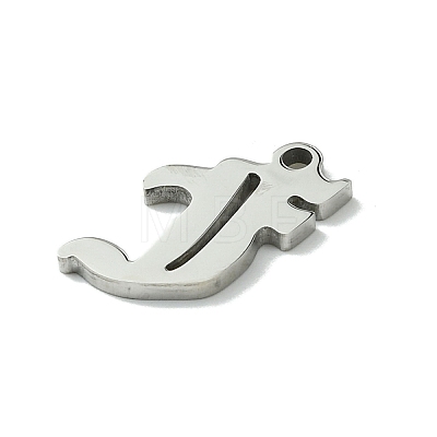 Non-Tarnish 201 Stainless Steel Pendants STAS-B055-01P-F-1