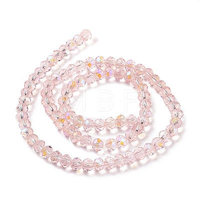 Electroplate Glass Beads Strands EGLA-A034-T2mm-L18-1