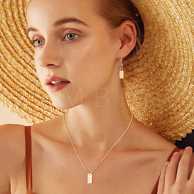 50Pcs Brass Pendants KK-DC0004-21-1