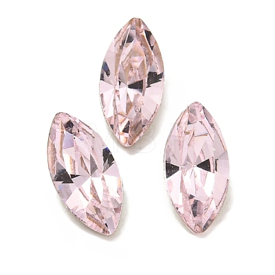 Glass Rhinestone Cabochons RGLA-L029-12A-223-1