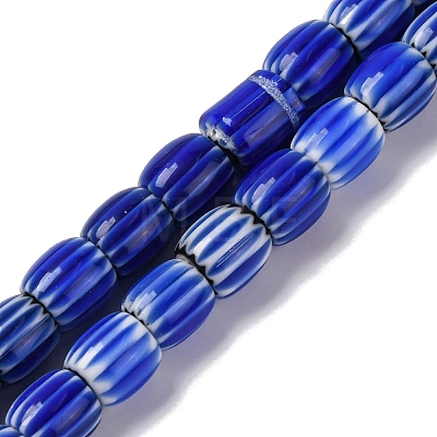 Handmade Lampwork Beads Strands LAMP-K041-01B-27-1