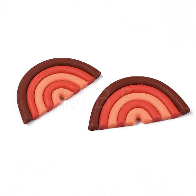 Handmade Polymer Clay Cabochons LS-CLAY-N010-030-05-1