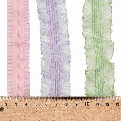 Polyester Elastic Ruffled Decor Cord OCOR-XCP0002-36-1