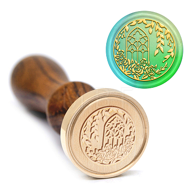 Wax Seal Stamp Set AJEW-WH0208-779-1