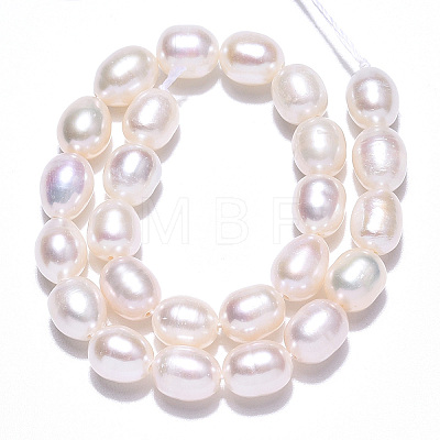 Natural Cultured Freshwater Pearl Beads Strands PEAR-N012-05M-1