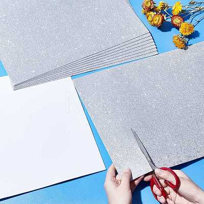 Flash Powder Cardboard Paper DIY-WH0301-55B-1