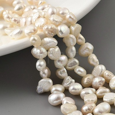 Natural Cultured Freshwater Pearl Beads Strands PEAR-A006-18B-1