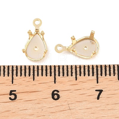 Brass Sew on Prong Settings KK-C163-13B-G-1