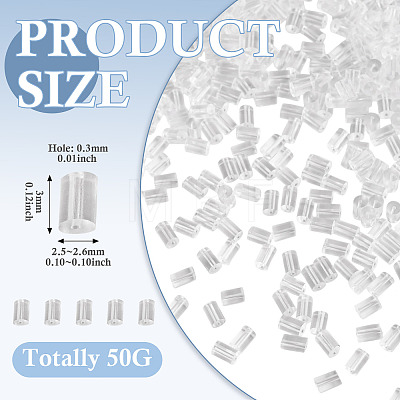 50G Plastic Full-covered Ear Nuts FIND-TADJ0001-28-1