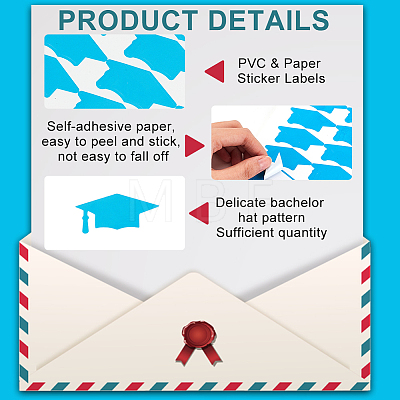 PVC & Paper Sticker Labels DIY-WH0308-219A-1