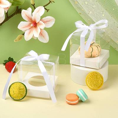 Square PET & Paper Bakery Box CON-FZC0002-004B-1