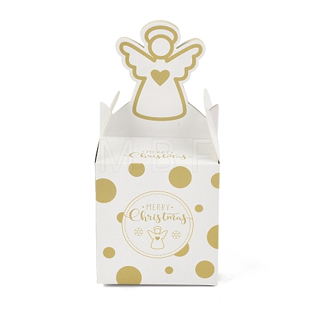 Christmas Theme Paper Fold Gift Boxes CON-G012-01C-1
