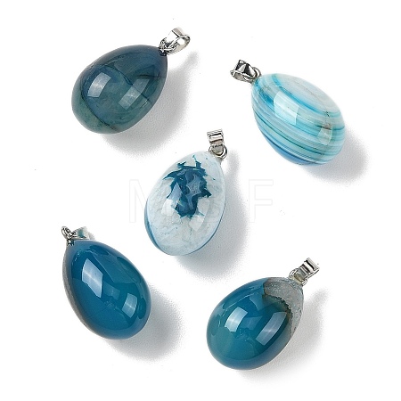 Natural Agate Pendants GG-K002-08A-07-1