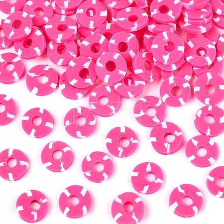 Handmade Polymer Clay Beads CLAY-N012-01L-1