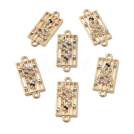 Alloy Rhinestone Connector Charms FIND-TAC0014-53A-1