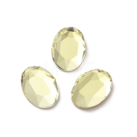 Glass Rhinestone Cabochons RGLA-P037-13A-D337-1