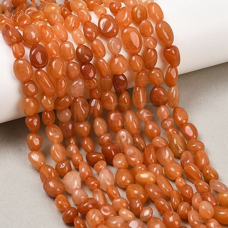 Natural Aventurine Beads Strands G-K395-B05-01-1