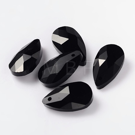 Faceted Glass Pendants GLAA-G026-01-1