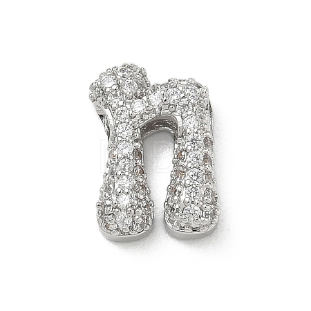 Brass Micro Pave Cubic Zirconia Pendants KK-A300-02P-N-1