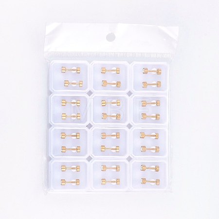304 Stainless Steel Earlobe Plugs EJEW-H362-08G-C-1
