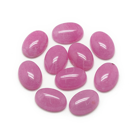 Natural White Jade Cabochons G-R415-13x18-20-1