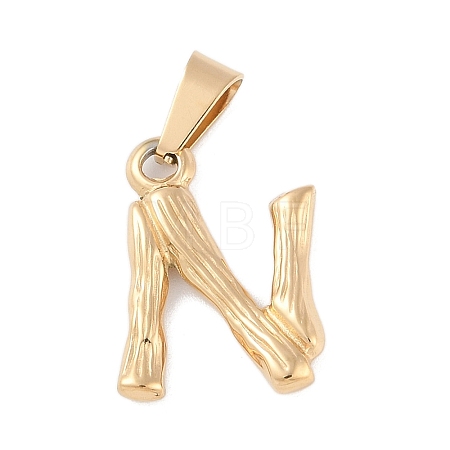 304 Stainless Steel Pendants STAS-F235-01G-N-1