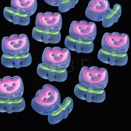 Transparent Acrylic Beads X-MACR-S374-03B-04-1