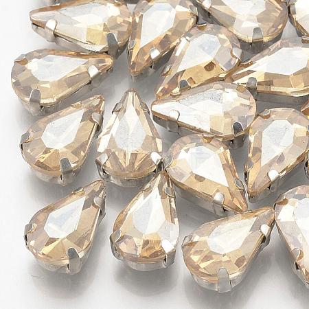 Sew on Rhinestone RGLA-T035-6x10mm-09-1