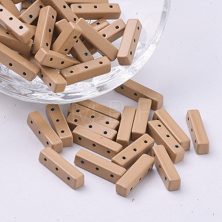 Spray Painted Alloy Multi-Strand Links PALLOY-G268-M01-005-1