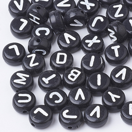 Acrylic Beads X-MACR-T009-04-1