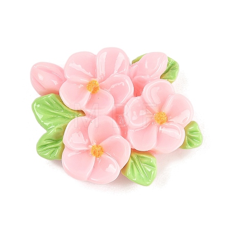 Opaque Resin Cabochons CRES-D283-01G-02-1