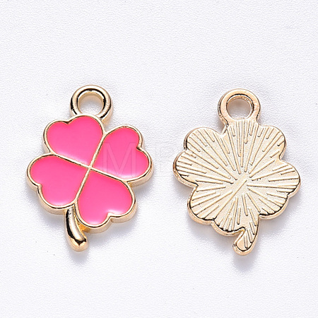 Alloy Enamel Pendants X-ENAM-S121-050C-1