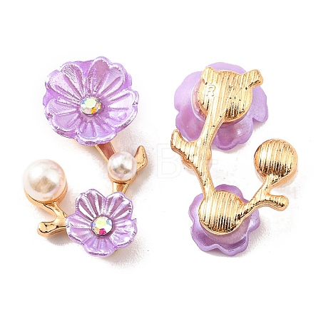 Zinc Alloy Cabochons FIND-C035-01G-06-1