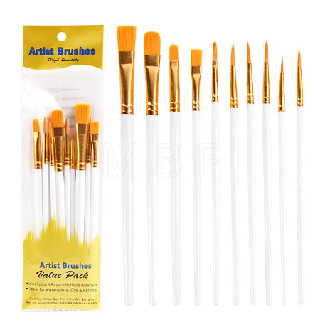 Paint Plastic Brushes Set CELT-PW0001-010A-1
