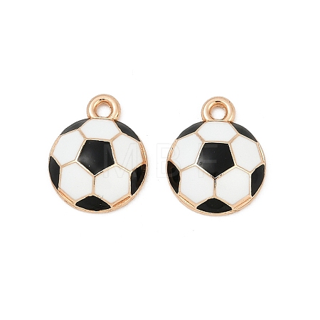 Alloy Enamel Pendants ENAM-V001-01B-KCG-1