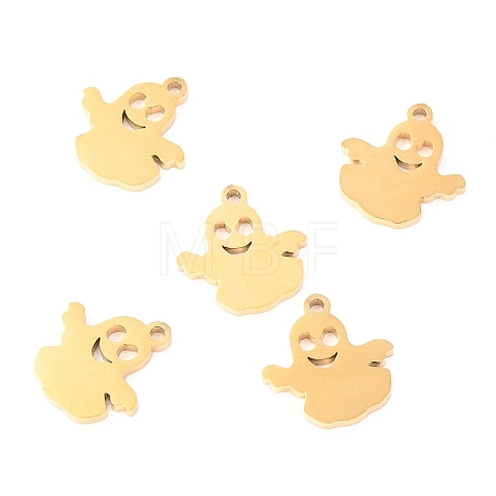 304 Stainless Steel Charms STAS-O142-50G-1