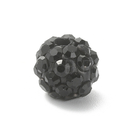 Rhinestone Pave Disco Ball Beads RB-TAC0002-02B-06-1