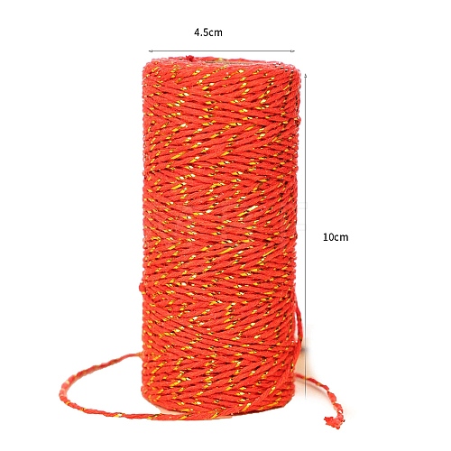 Cotton Metallic String Threads PW-WG20732-04-1