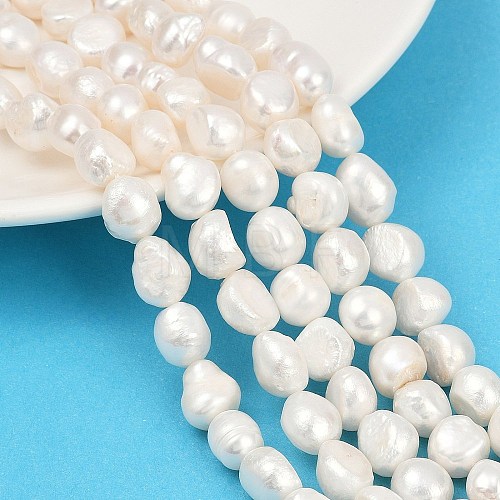 Natural Cultured Freshwater Pearl Beads Strands PEAR-P064-20L-03A-1