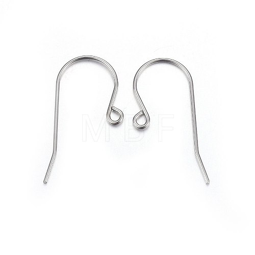 316L Stainless Steel Earring Hooks X-STAS-P210-20P-1