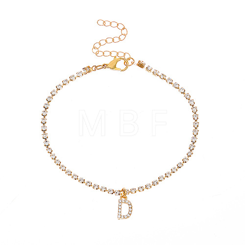 Fashionable and Creative Rhinestone Anklet Bracelets DA6716-4-1