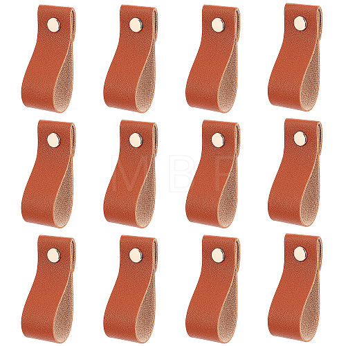 Rectangle Leather Drawer Handles AJEW-WH0251-77D-1