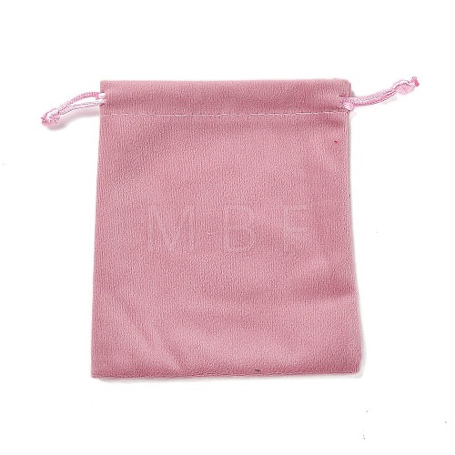 Velvet Jewelry Drawstring Storage Pouches ABAG-P013-02C-06-1