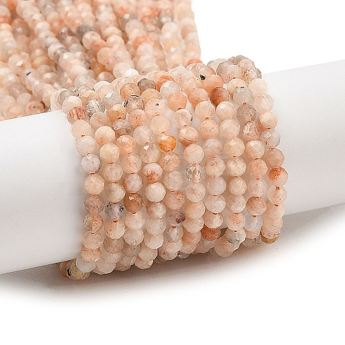 Natural Sunstone Beads Strands G-H002-A03-01-1