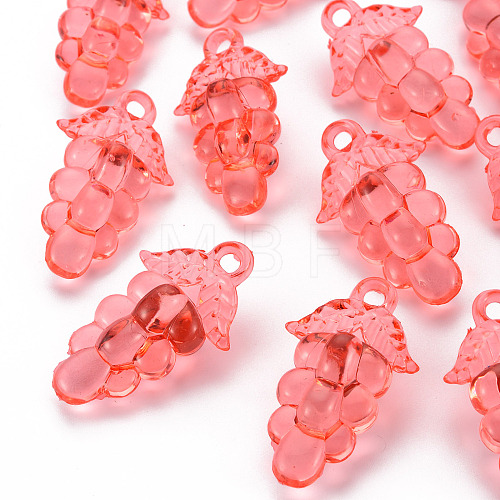 Autumn Theme Transparent Acrylic Beads TACR-S154-60B-910-1