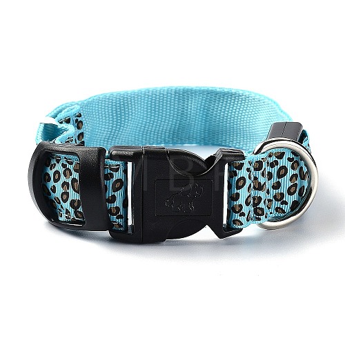 Adjustable Polyester LED Dog Collar MP-H001-A03-1