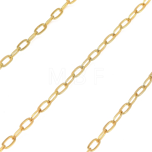 Brass Cable Chains CHC-H111-02G-01-1