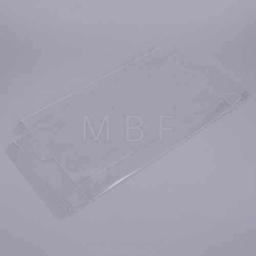 Transparent PVC Box Candy Treat Gift Box CON-WH0074-10C-1