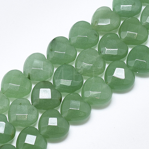 Natural Green Aventurine Beads Strands X-G-S357-E02-05-1