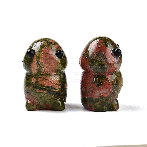 Natural Unakite Monster Figurines DJEW-N003-01E-1